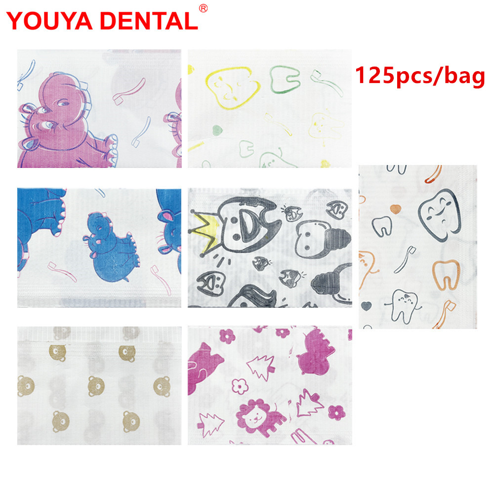 Table Cloth Disposable - 125 buah celemek gigi anak sekali