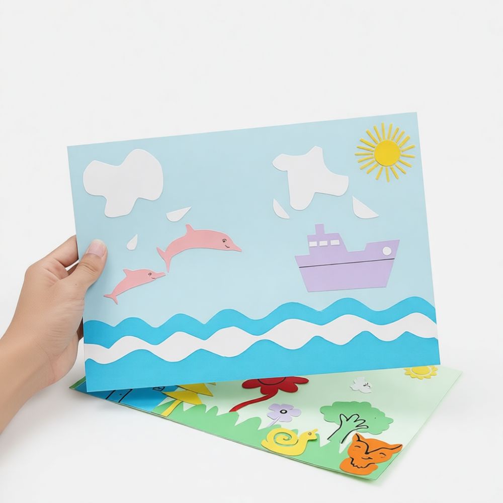 Papercraft Supply Invitation - Kertas Karton Tebal Berwarna A4 A3,