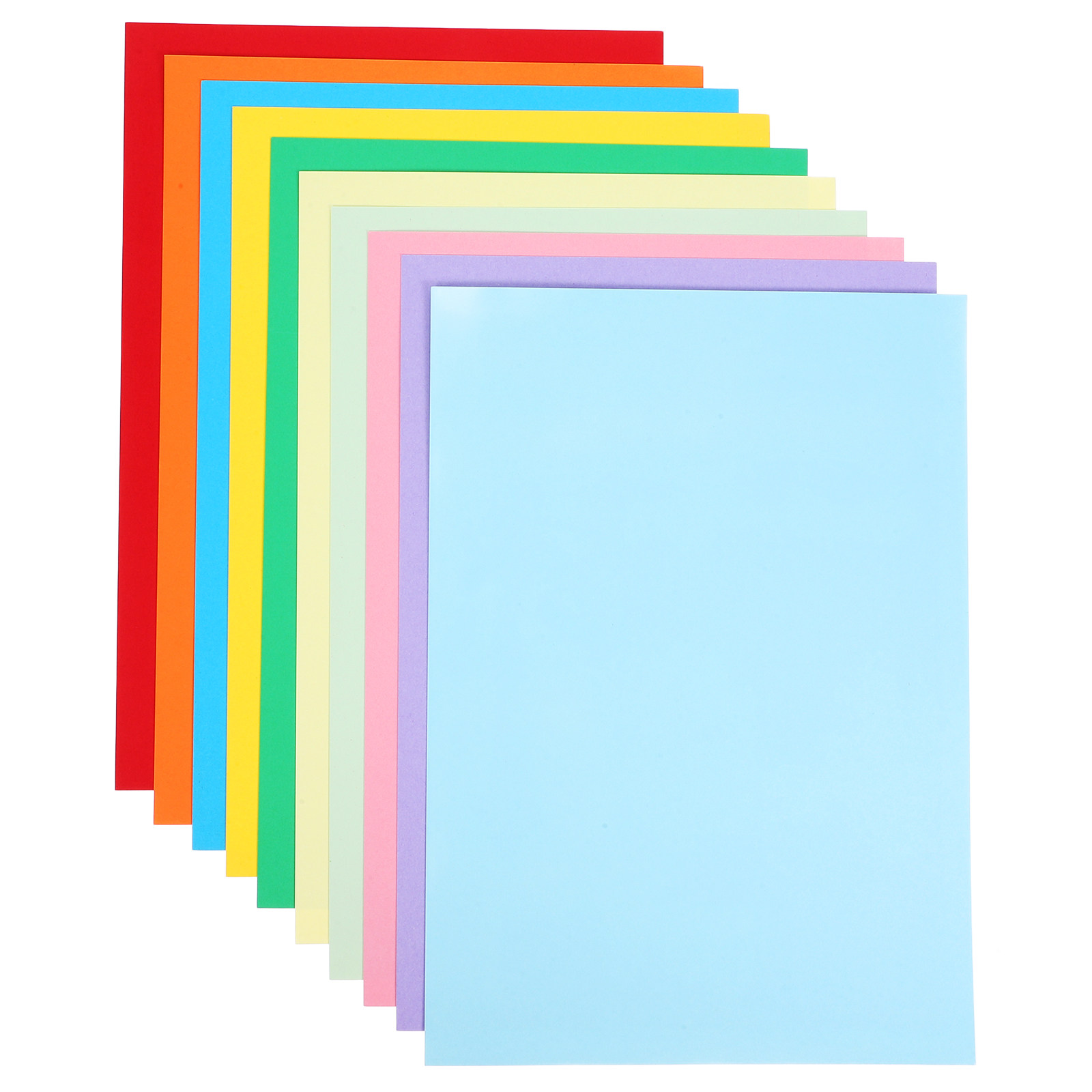 Papercraft Supply Invitation - 50 Lembar Kertas Karton Tebal Berwarna