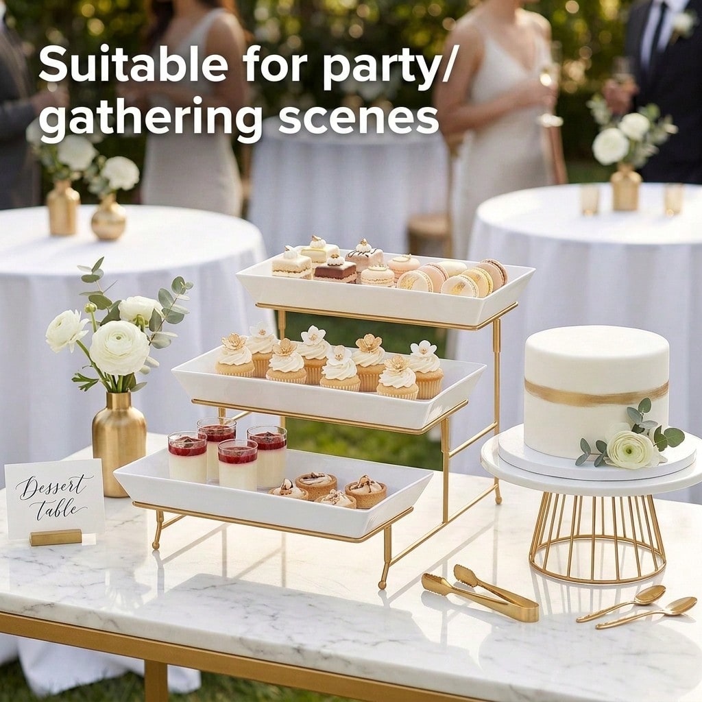 Cupcake Stand Tier - BLAGEPORT 1 buah Rak Penyajian Makanan