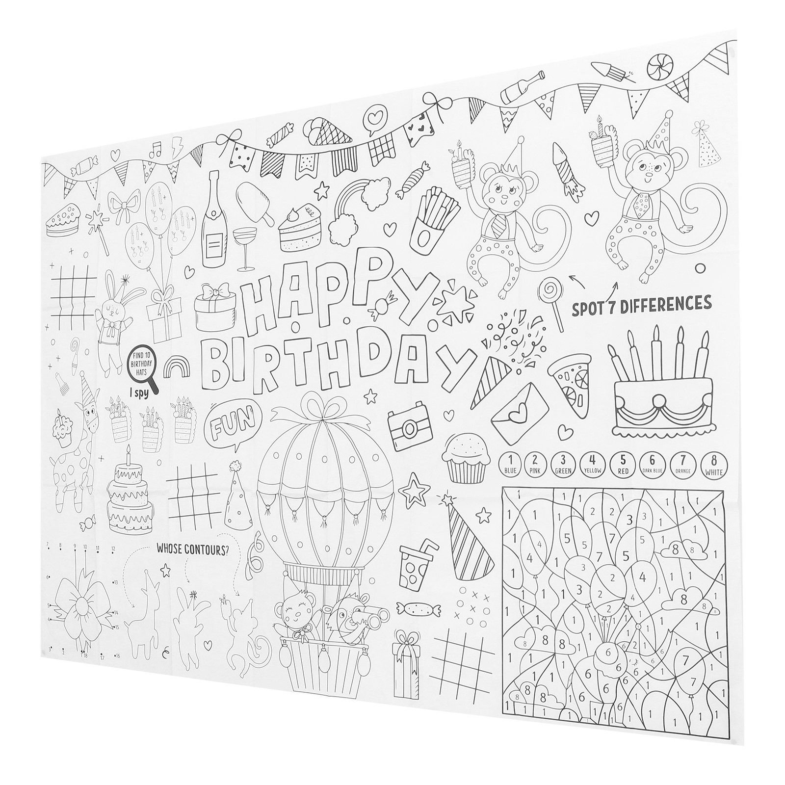 Table Cloth Disposable - Taplak Meja Ulang Tahun Bertema Konstruksi,