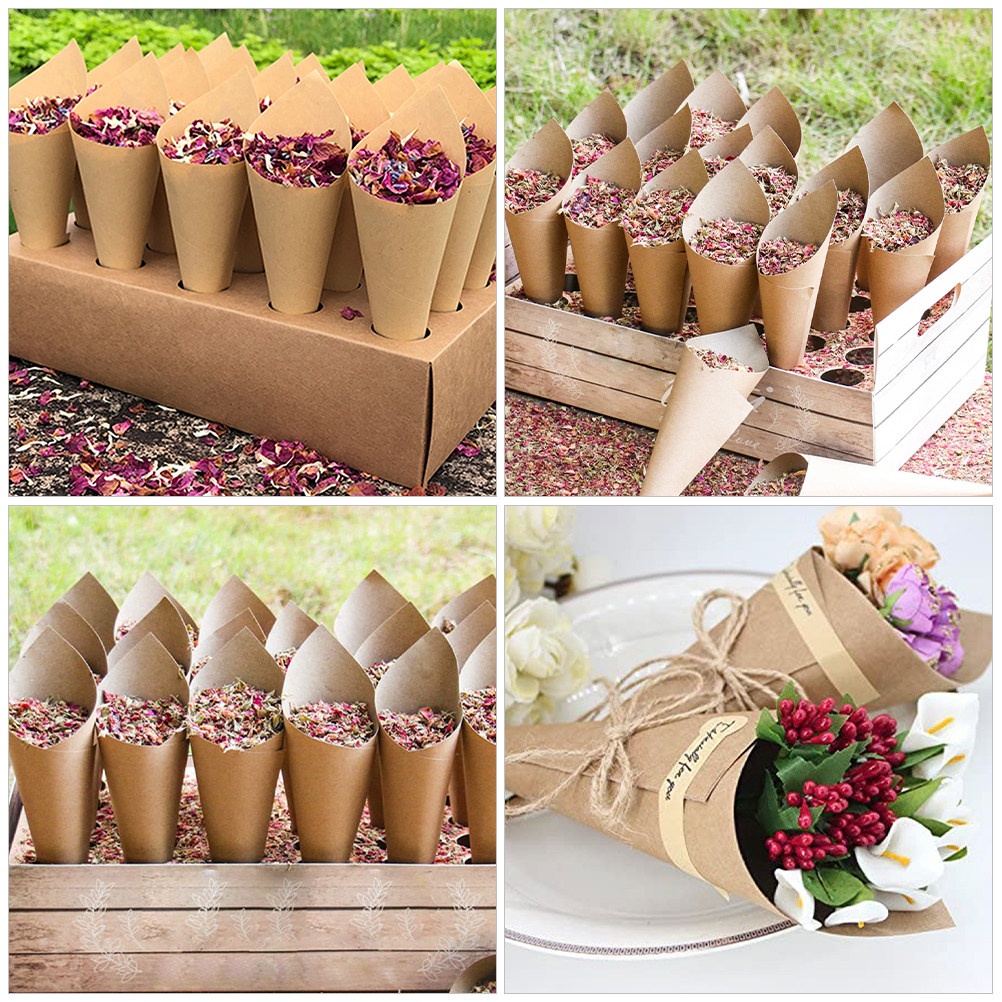 90 Buah Kerucut Kertas Lipat u - Papercraft Supply Confetti ulasan dan harga