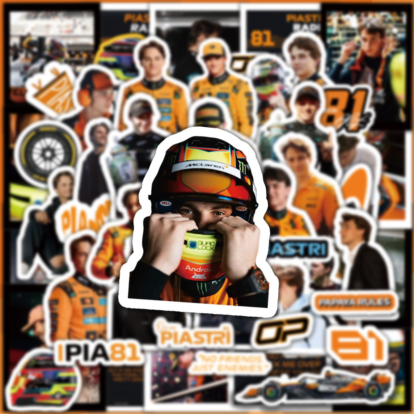5-6 Lembar Stiker F1, Stiker N - Event Supplies ulasan dan harga