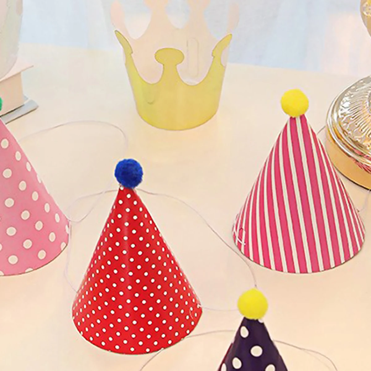 11 buah topi ulang tahun terom - Party Hat Cone ulasan dan harga