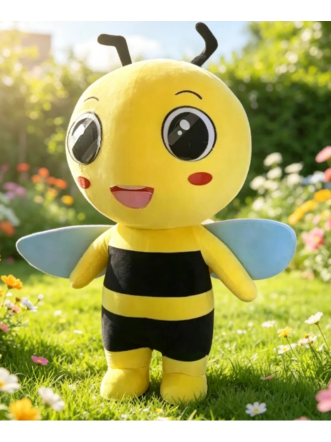 Kostum Maskot Lebah Tiup untuk - Event Party ulasan dan harga