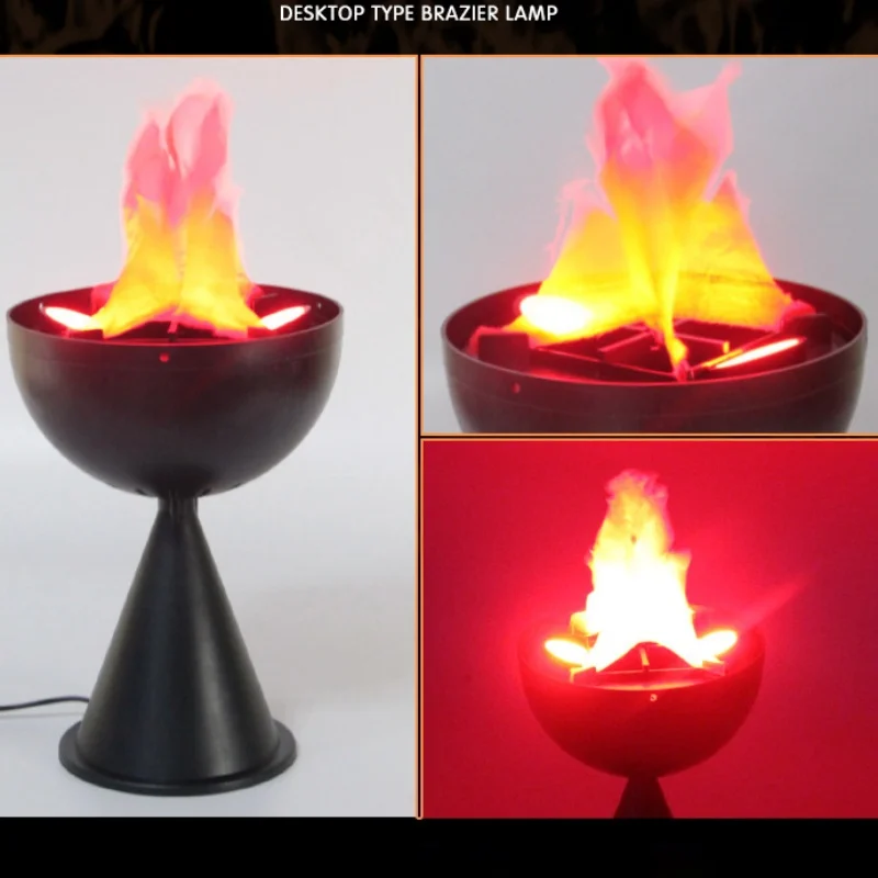 Lampu Api Palsu 3D Simulasi De - Neon Sign Party ulasan dan harga