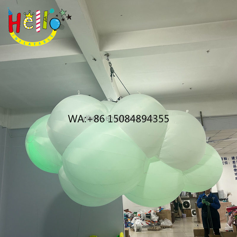 Balon Awan Tiup LED Warna-warn - Led Balloon Light ulasan dan harga