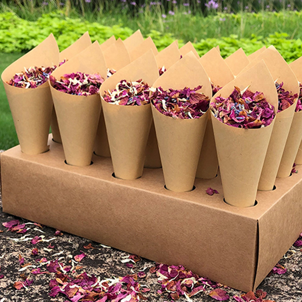 90 buah Kerucut Kelopak Kertas - Papercraft Supply Confetti ulasan dan harga