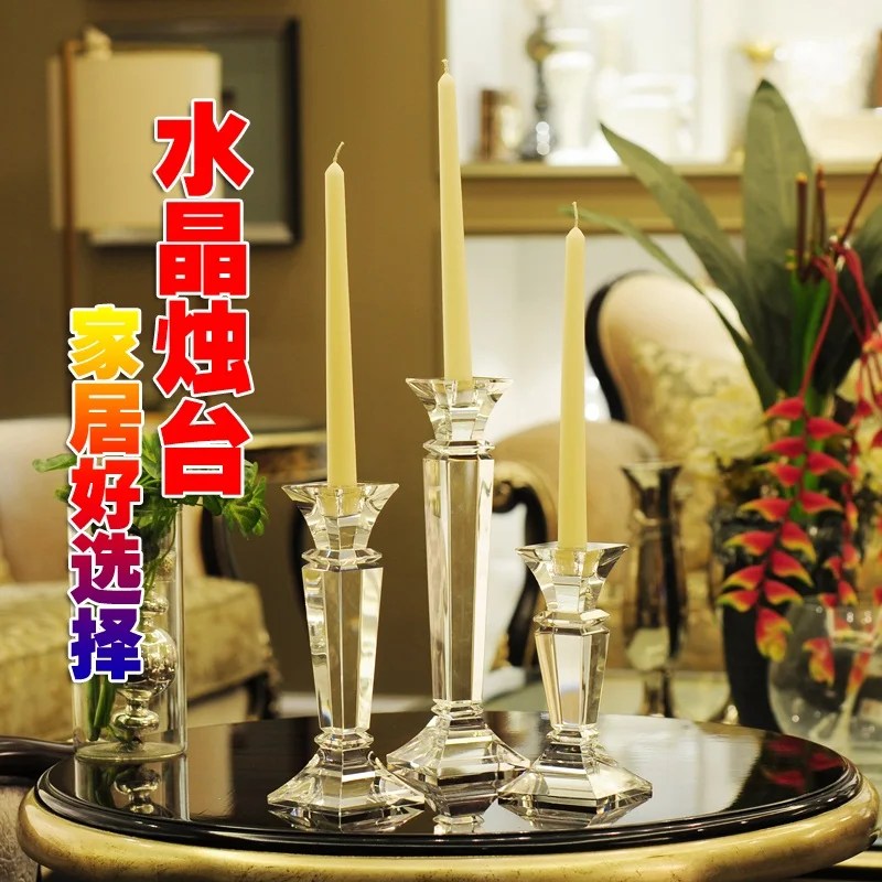 Tempat Lilin Kaca Kristal Mewa - Centerpiece Stick ulasan dan harga