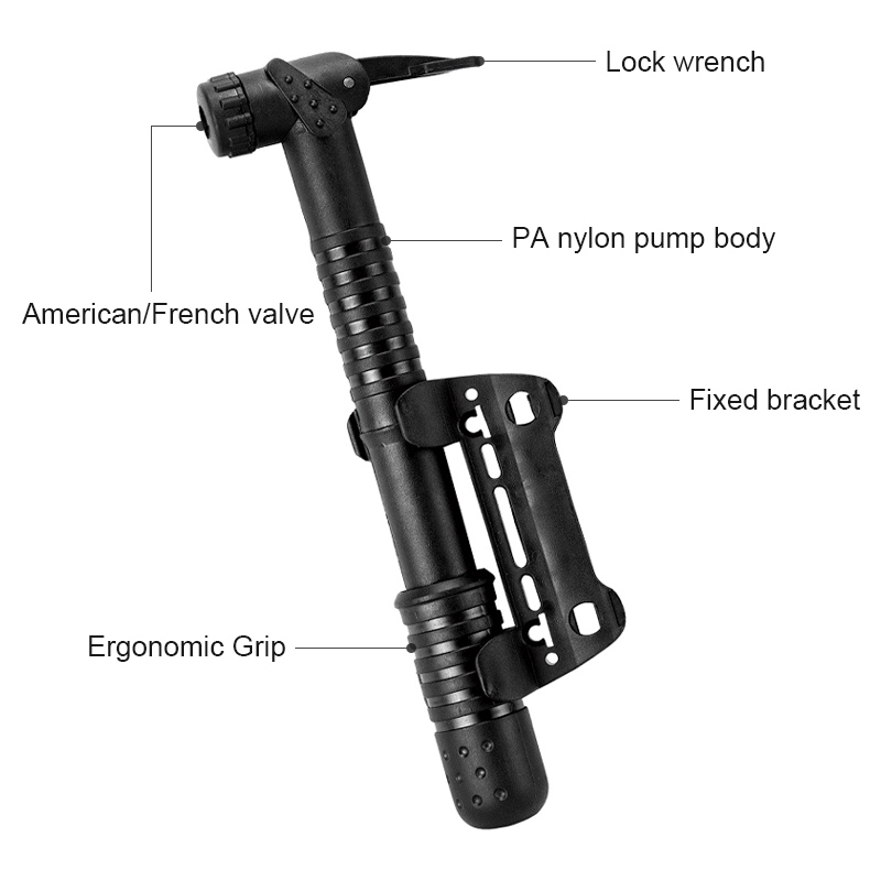Pompa tangan sepeda Mini, akse - Balloon Pump Hand ulasan dan harga