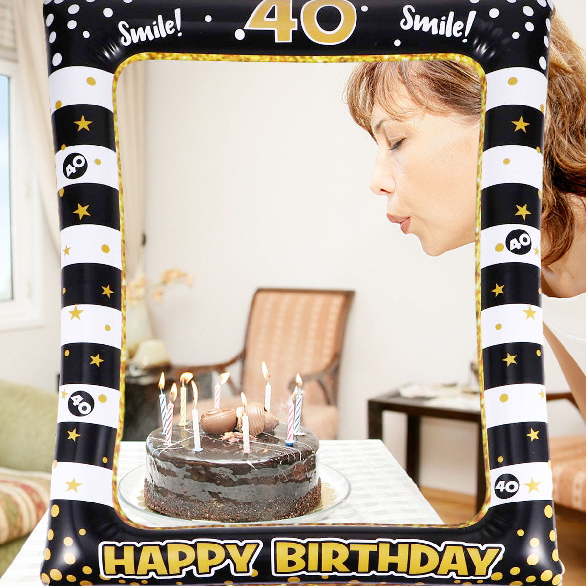 Bingkai Foto Tiup untuk Proper - Photo Booth Frame ulasan dan harga
